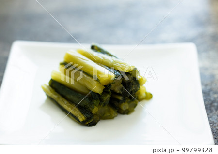 野沢菜　漬物 99799328