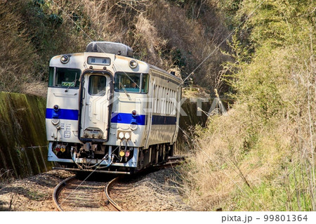 被災前の肥薩線を走るキハ40系気動車 被災前の肥薩線を走るキハ40系気動車 99801364