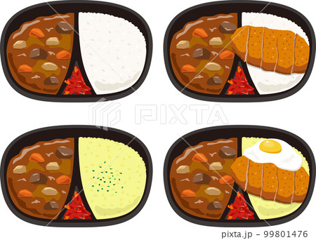 カレー弁当　セット 99801476