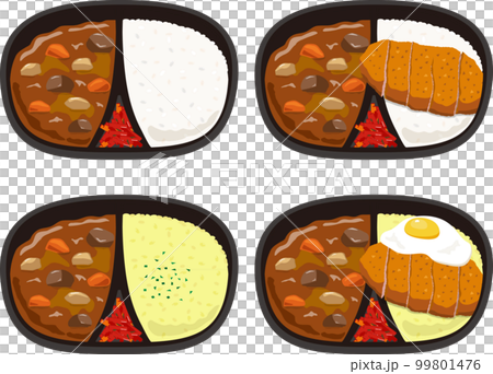カレー弁当　セット 99801476