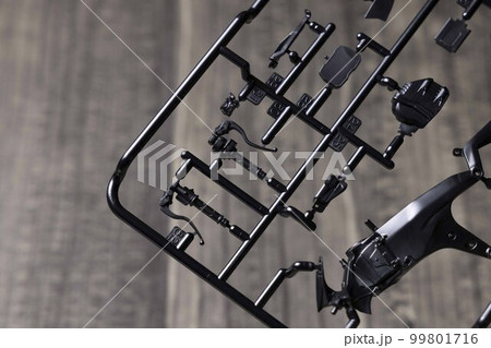 バイク模型のハンドルパーツ 99801716