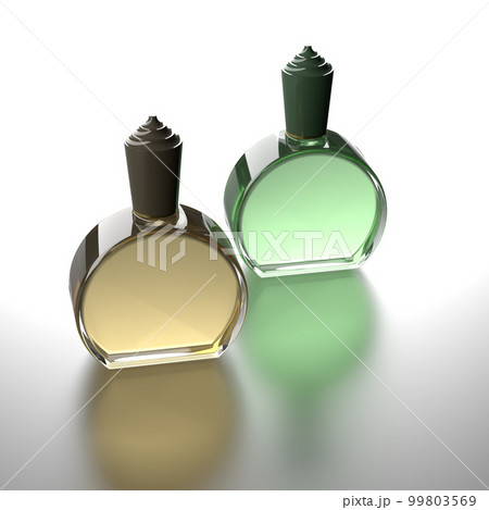 香水、オイル、化粧品の容器イメージ 99803569