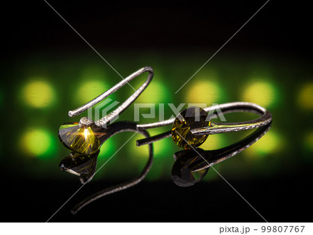 Women's silver earrings 99807767