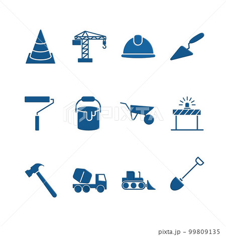 Illustration Vector Graphic of Construction icon 99809135