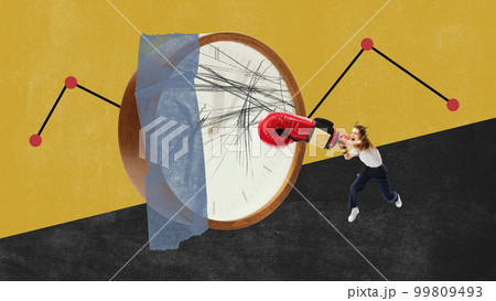 Contemporary art collage. Concept of business, analytics, statistics, professional growth, achievements and career Contemporary art collage. Concept of business, analytics, statistics, professional growth, achievements and career 99809493