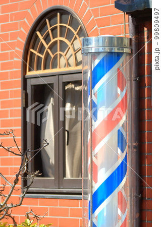 サインポール イメージの写真素材 [99809497] - PIXTA