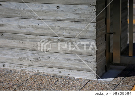 コンクリート打ち放し(杉板本実型枠コンクリート工法) コンクリート打ち放し(杉板本実型枠コンクリート工法) 99809694