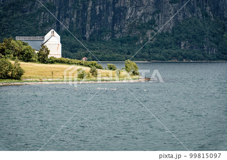 Norwegian fjord and mountains in summer - Lysefjord - Norway Norwegian fjord and mountains in summer - Lysefjord - Norway 99815097