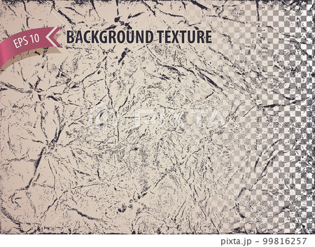 Isolated rough overlay grunge texture with rumpled effect. Abstract background to imitate wrinkled surface. Vector backdrop. Isolated rough overlay grunge texture with rumpled effect. Abstract background to imitate wrinkled surface. Vector backdrop. 99816257