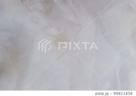 背景素材　ファブリック　白　ホワイト　仮想空間　バーチャル背景　サイバー空間　非日常空間　チュール 99821856
