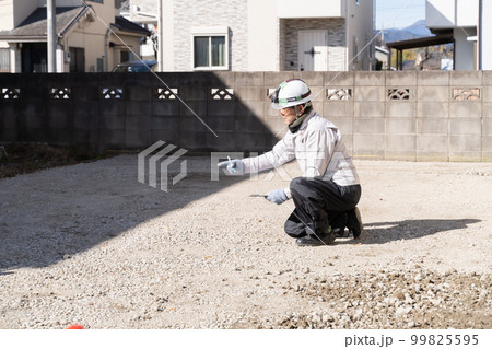 ヘルメット作業員　調査 99825595