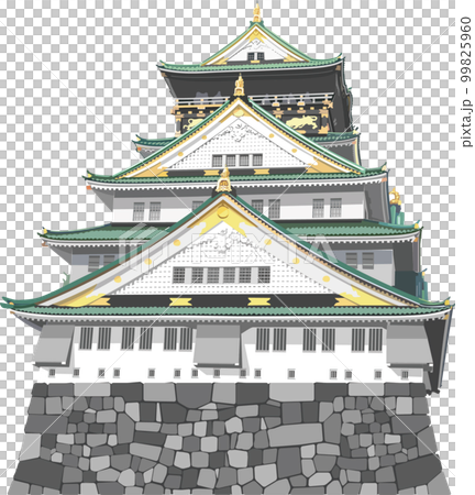 大阪城の天守閣 大阪城の天守閣 99825960