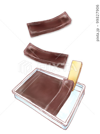 福井の水羊羹_断面縦並び 99827906