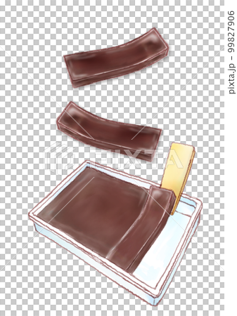 Mizuyokan of Fukui _ cross section vertical row Mizuyokan of Fukui _ cross section vertical row 99827906
