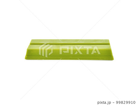matcha  chocolate on white background 99829910