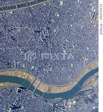 新宿副都心と富士山・空撮・2023撮影 新宿副都心と富士山・空撮・2023撮影 99830610