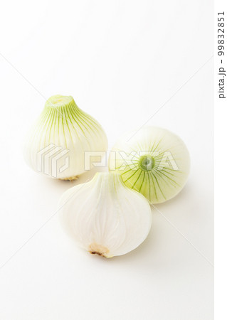 新玉ねぎ 白バック 新玉ねぎ 白バック 99832851