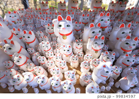 豪徳寺　招き猫 99834597