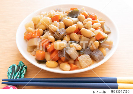 大豆の具沢山煮物 99834736