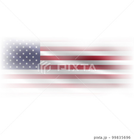 USA waving flag white mesh USA waving flag white mesh 99835696