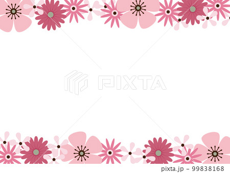 お花のフレーム 99838168