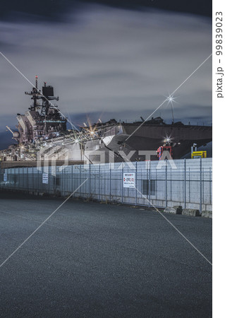 強襲揚陸艦アメリカ 夜景 強襲揚陸艦アメリカ 夜景 99839023