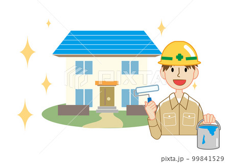 塗装工事ペイント/住宅/壁 塗装工事ペイント/住宅/壁 99841529