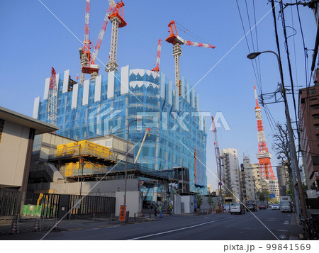 麻布台の再開発エリアと都市風景 麻布台の再開発エリアと都市風景 99841569