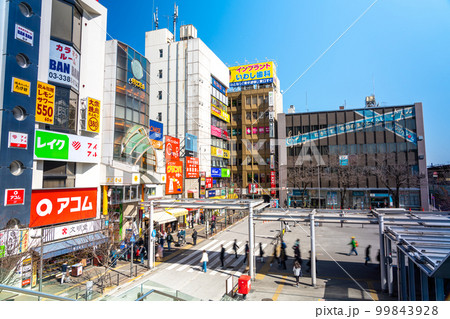 東京都　中野駅北口　駅前広場　中野サンモール入口 99843928