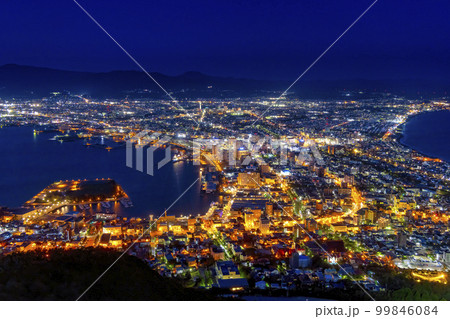 函館夜景 (9月　北海道　晴れ) 99846084