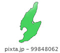 少しゆるい佐渡島地図 新潟県 99848062