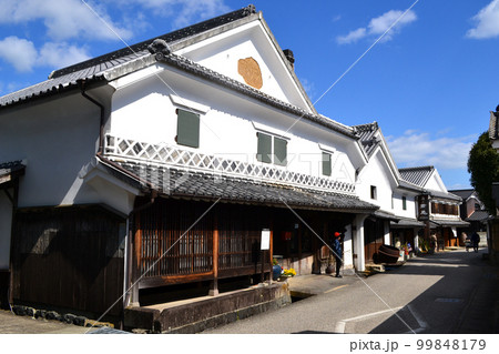 佐賀県鹿島市 肥前浜宿「酒蔵通り」の歴史的町並み 佐賀県鹿島市 肥前浜宿「酒蔵通り」の歴史的町並み 99848179