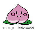 桃のかわいいキャラクター 99848859