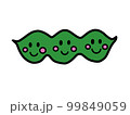 枝豆のかわいいキャラクター 99849059