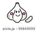 にんにくのかわいいキャラクター 99849099