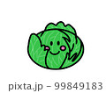 キャベツのかわいいキャラクター 99849183