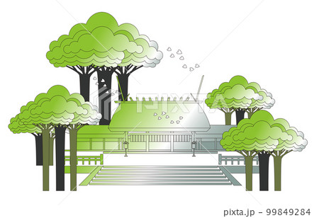 熱田神宮の朝 99849284