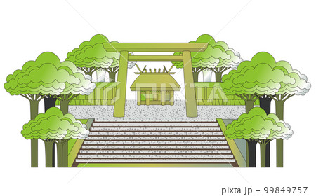伊勢神宮のお詣り 99849757