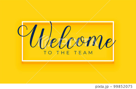creative welcome to the team banner for corporate hiring creative welcome to the team banner for corporate hiring 99852075