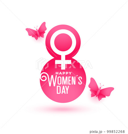 lovely women's day background celebrate feminism and freedom 99852268