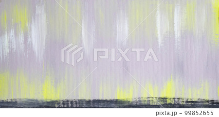 A simple abstract design of a gray-green painting with acrylic paints. Modern art. 99852655