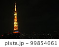 東京タワーの夜景 99854661