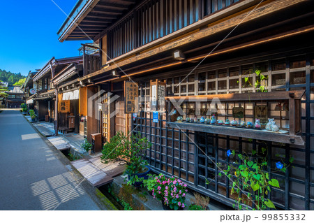岐阜 飛騨高山の町並み 岐阜 飛騨高山の町並み 99855332