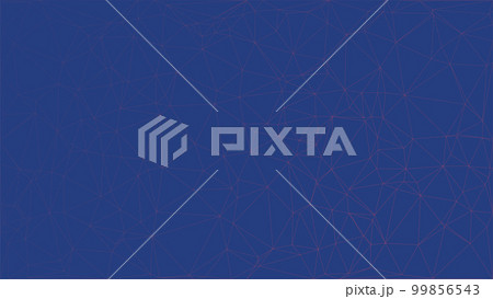 Blue geometric abstract background with triangle shape pattern 99856543
