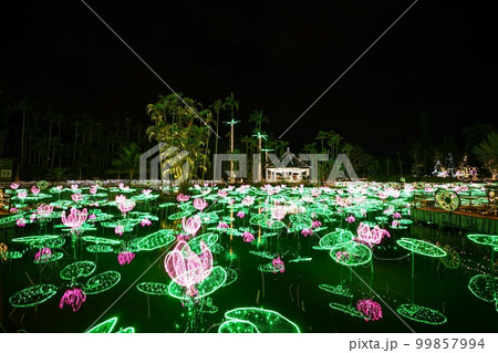 沖縄三大夜景　沖縄南国イルミネーション 99857994