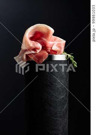 Prosciutto with thyme. 99861035