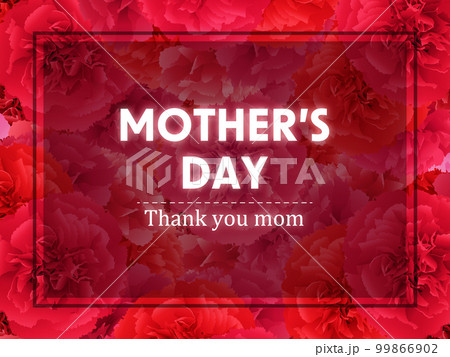 母の日 カーネーション 背景素材 母の日 カーネーション 背景素材 99866902