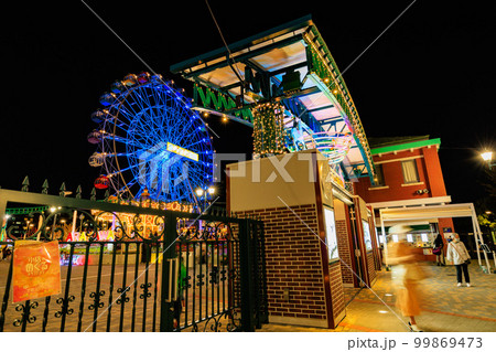 東京 荒川区 あらかわ遊園 (ライトアップ) 東京 荒川区 あらかわ遊園 (ライトアップ) 99869473