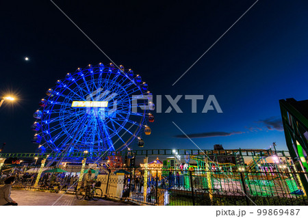 東京　荒川区　あらかわ遊園　（ライトアップ） 99869487