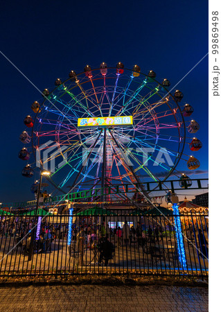 東京 荒川区 あらかわ遊園 (ライトアップ) 東京 荒川区 あらかわ遊園 (ライトアップ) 99869498